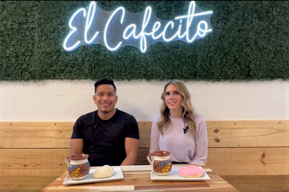 Husband and wife Cristhian and Shanie Valdez are owners of Latin coffee shop El Cafecito.